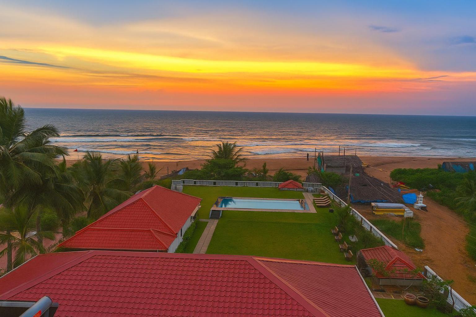 Arabian Sea Cottage - 1 minute walk from Terra Paraiso - Happy Hours (2+1) from 4 pm to 7 pm (Till Sep 2026)