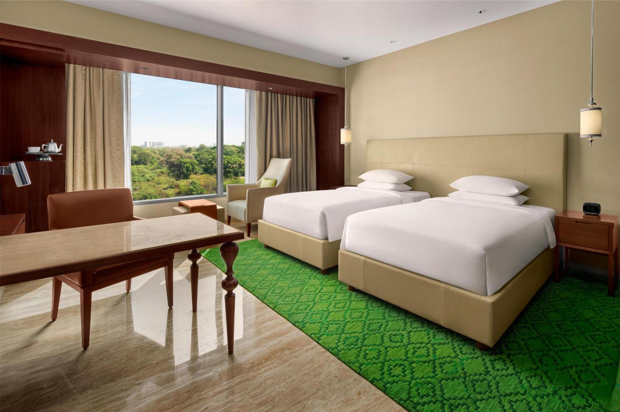 Twin Room with View - 20% Discount on Food & Beverage, INR 1000 ANTAHPURA Spa credit per night, Happy Hours 1+1 on select beverages
