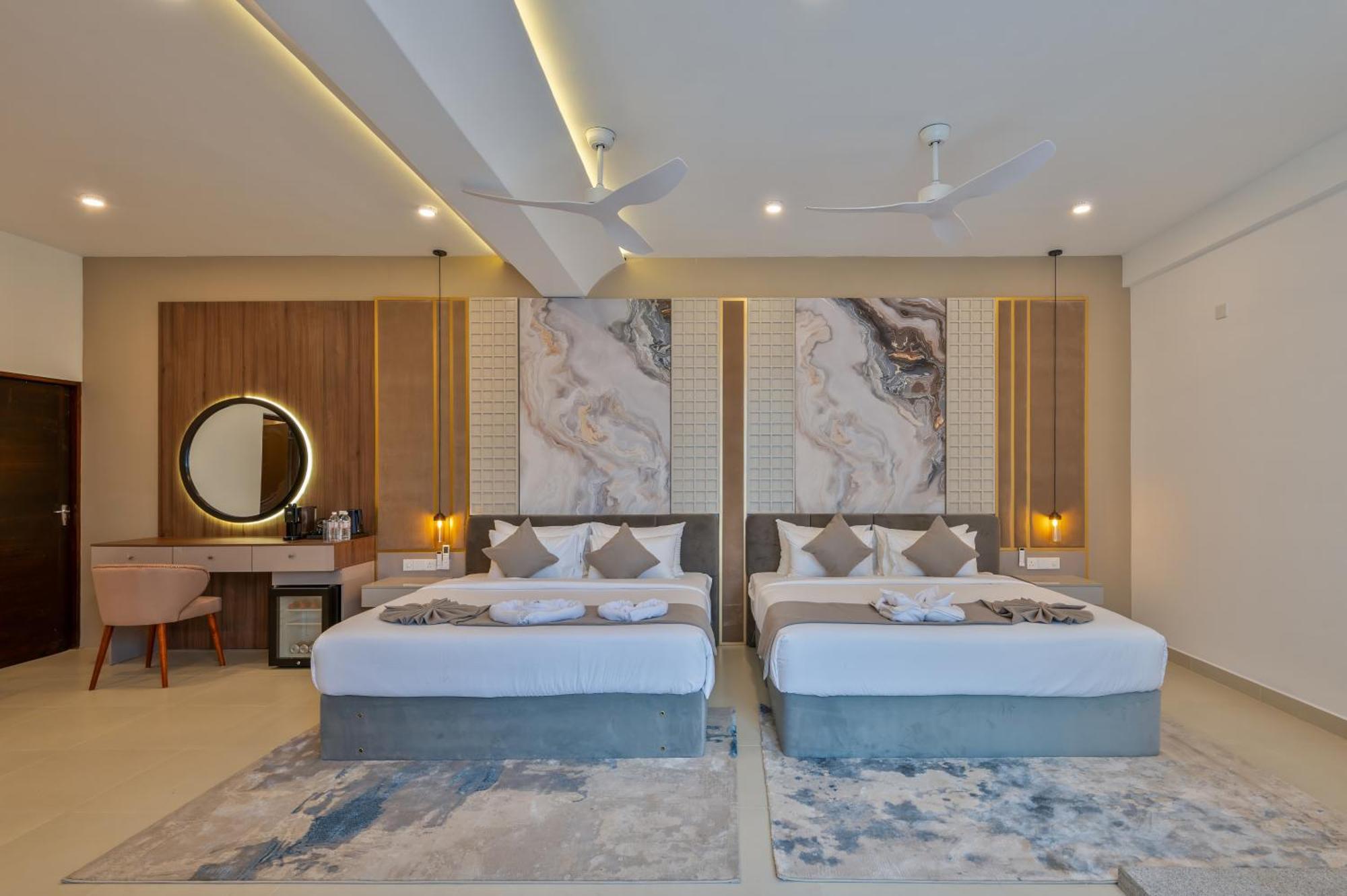 Quadruple Room with Garden View