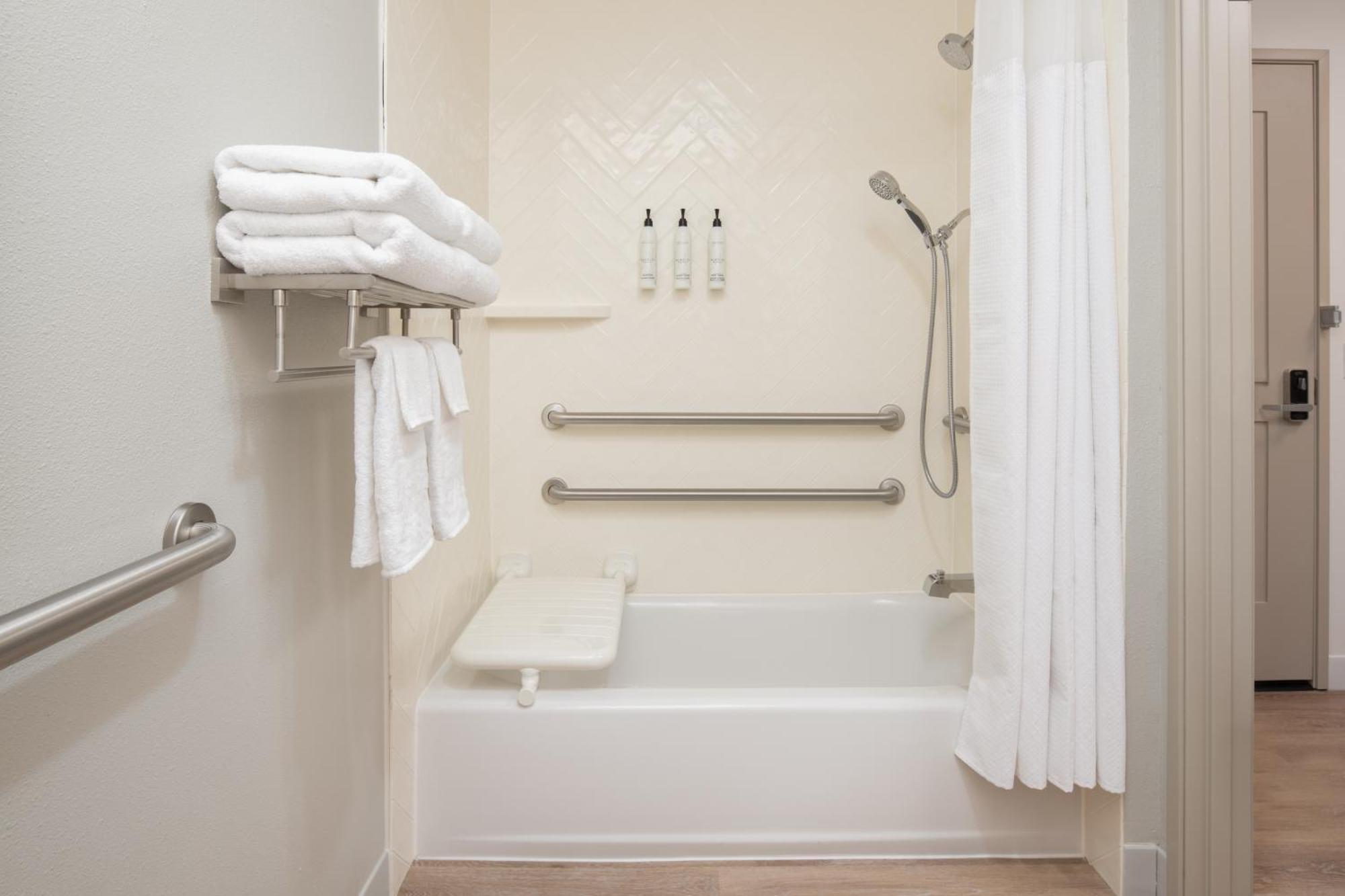 Studio with One King Bed, Sofa Bed and Lake View - Mobility Access with Tub