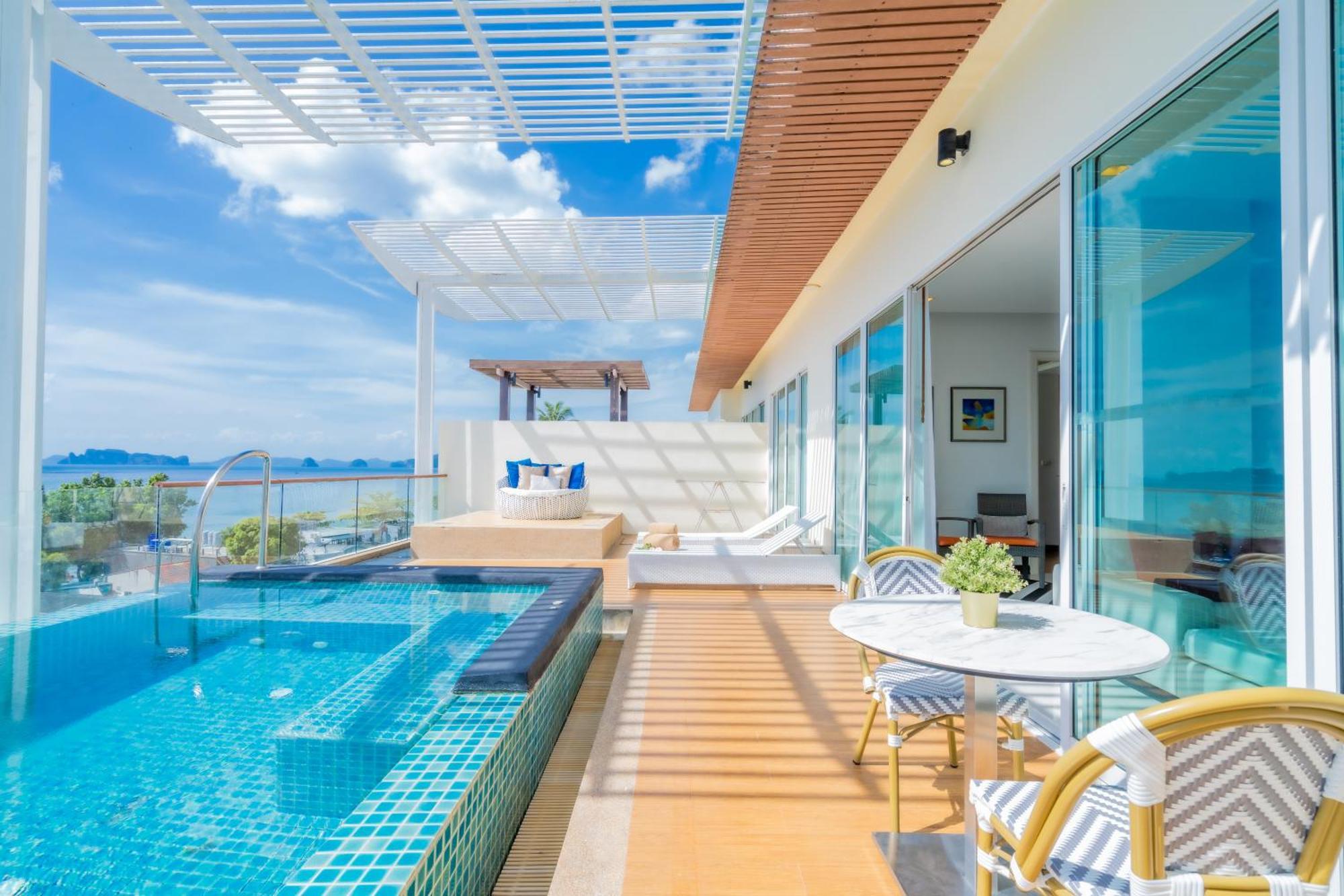Three-Bedroom Apartment with Private Pool