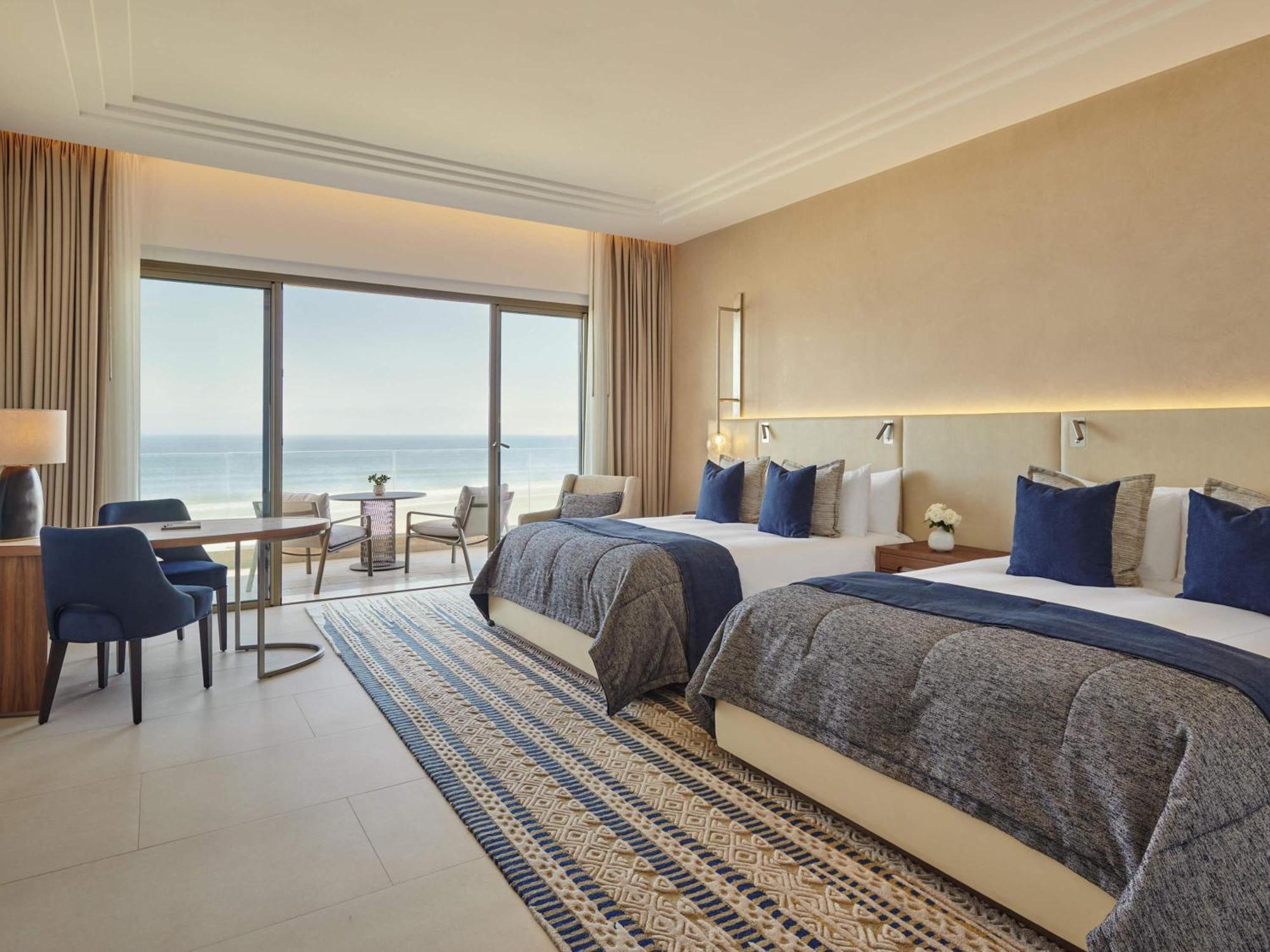 Deluxe Queen Room with Two Queen Beds and Ocean View