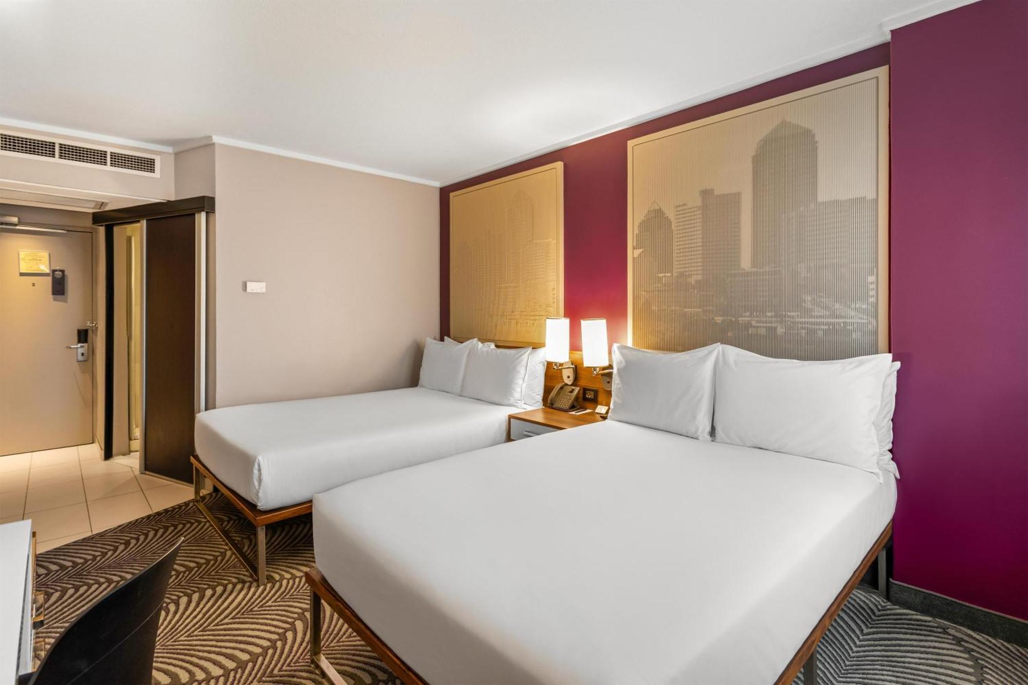 Standard Double Room with 2 Double Beds - Smoking