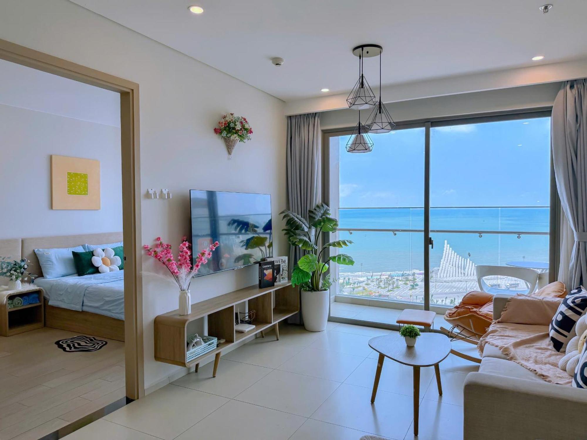 Three-Bedroom Apartment with Sea View