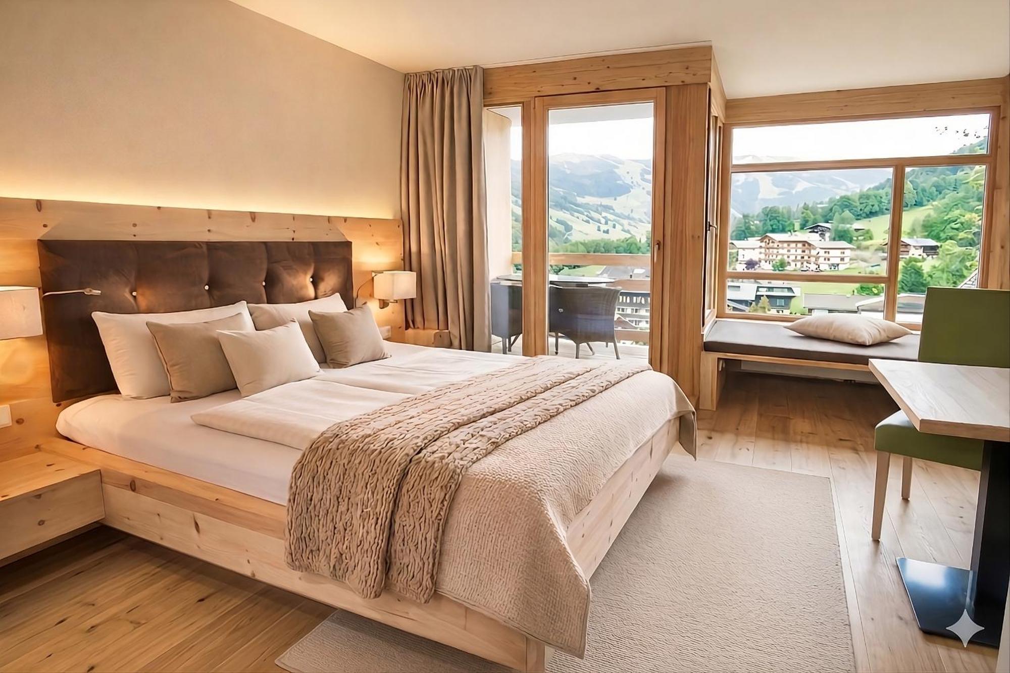 Two-Bedroom Apartment with Mountain View