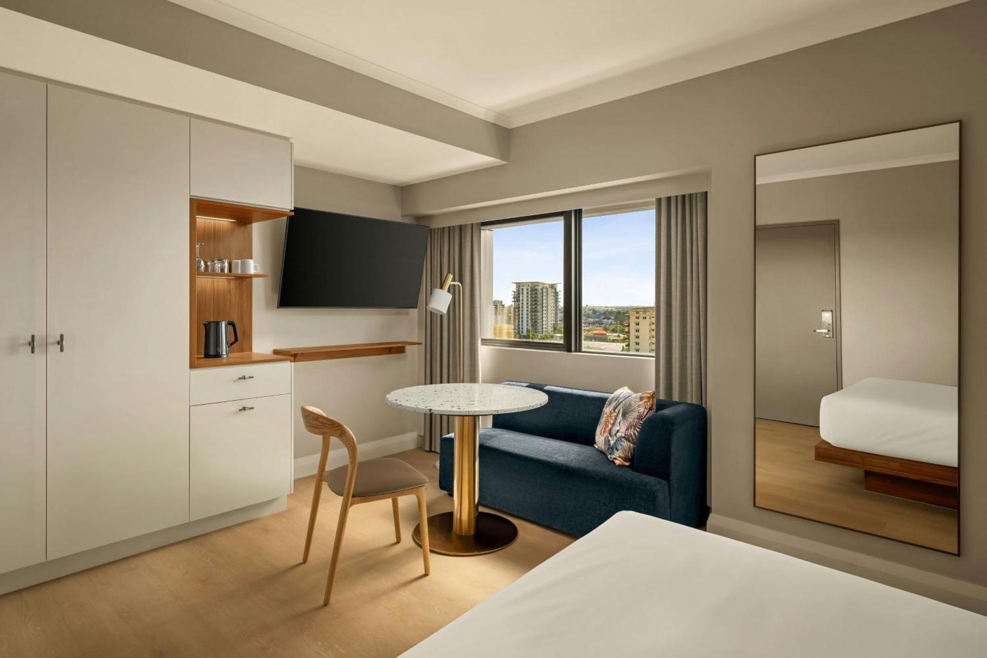 Premium Queen Room with Two Queen Beds and City View