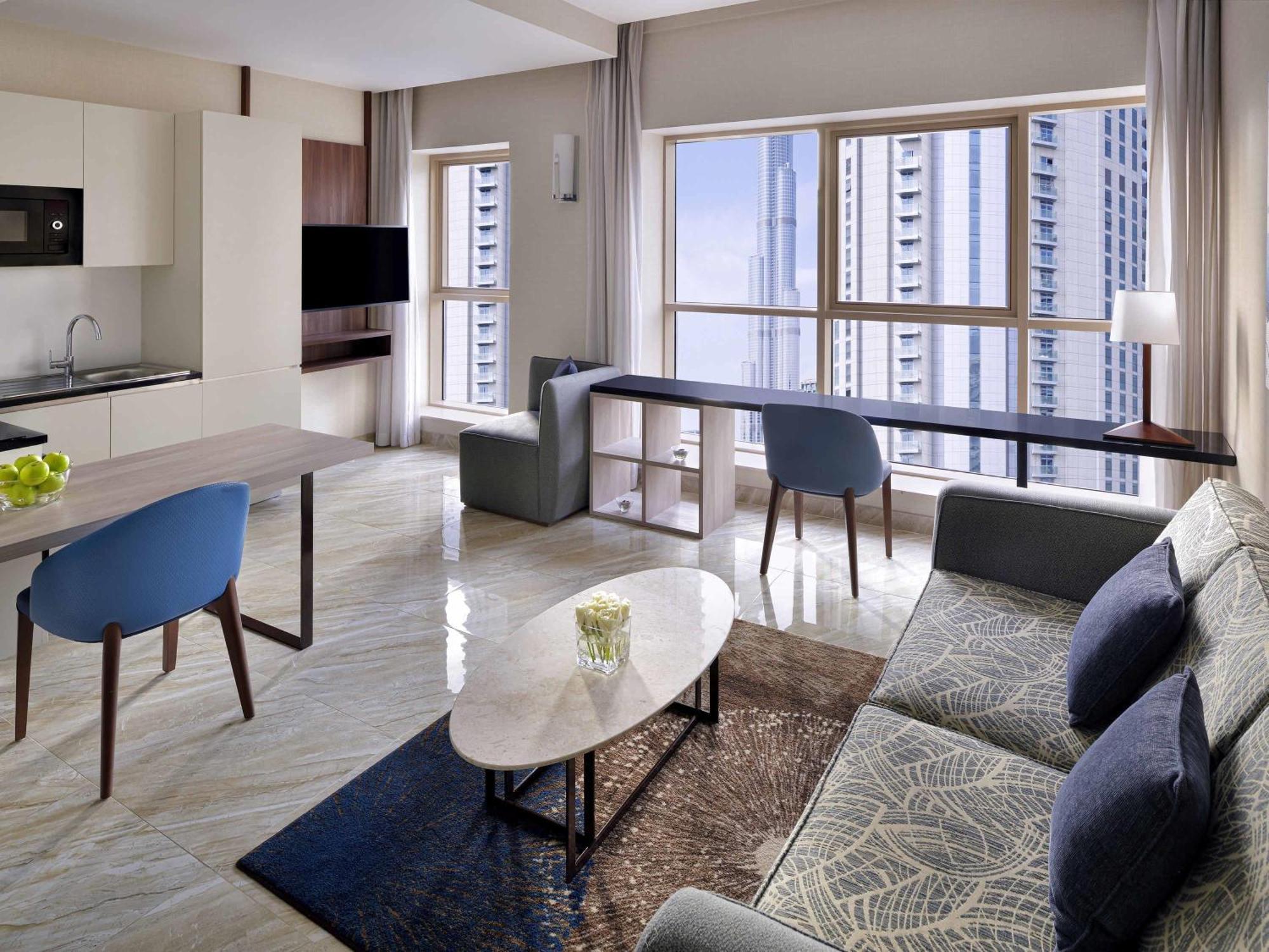One-Bedroom Apartment - Burj Khalifa view