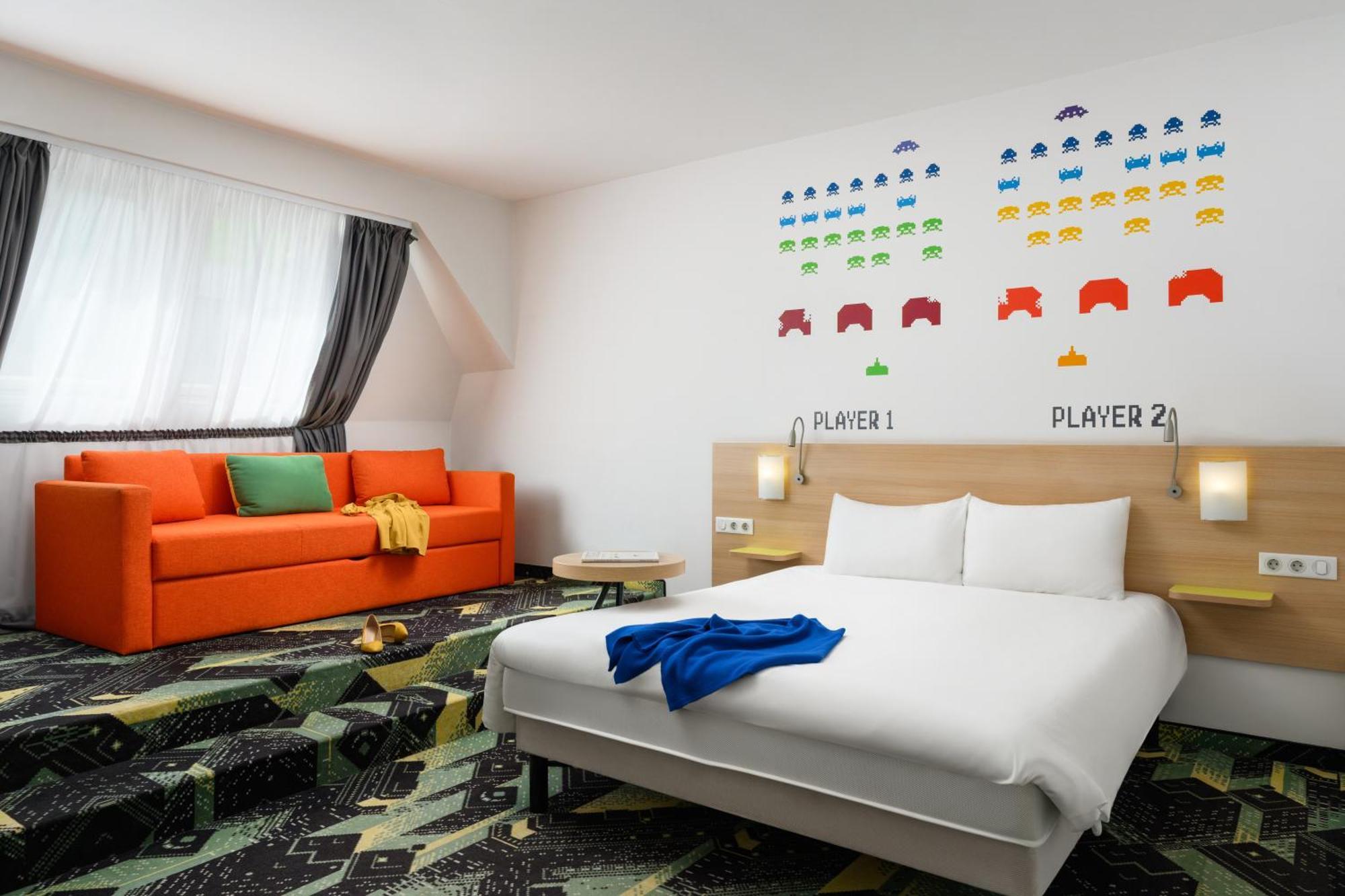 Family Room with sofa bed
