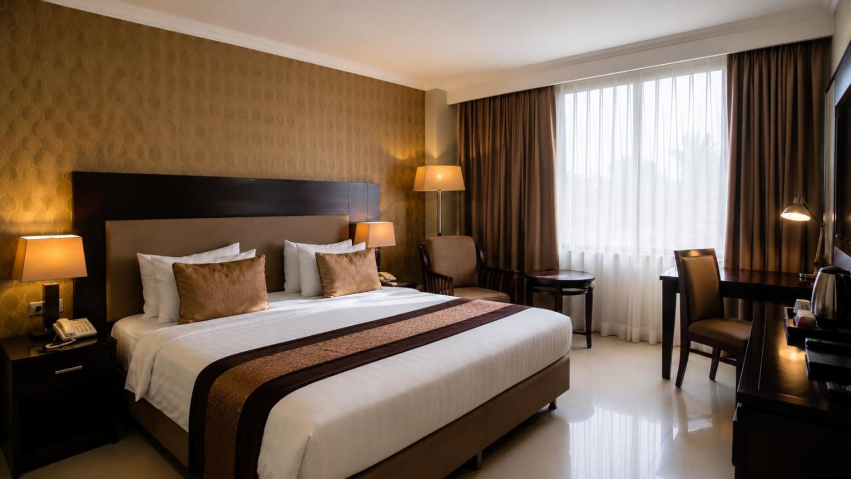 Deluxe Double or Twin Room with City View