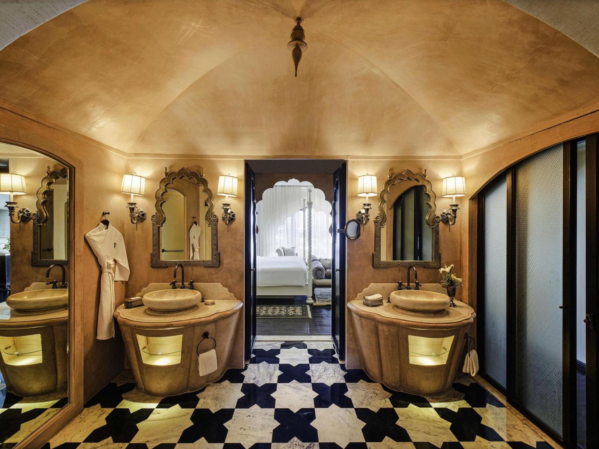 Deluxe King Room (Non-Smoking) 2 complimentary craft beers or signature cocktail at Anjum per room per stay, Happy Hours (1+1) at Anjum Bar on Select beverages, 20% off on Food & Soft Beverage and Laundry, Set dinner for couple at Zarin@INR 5000++