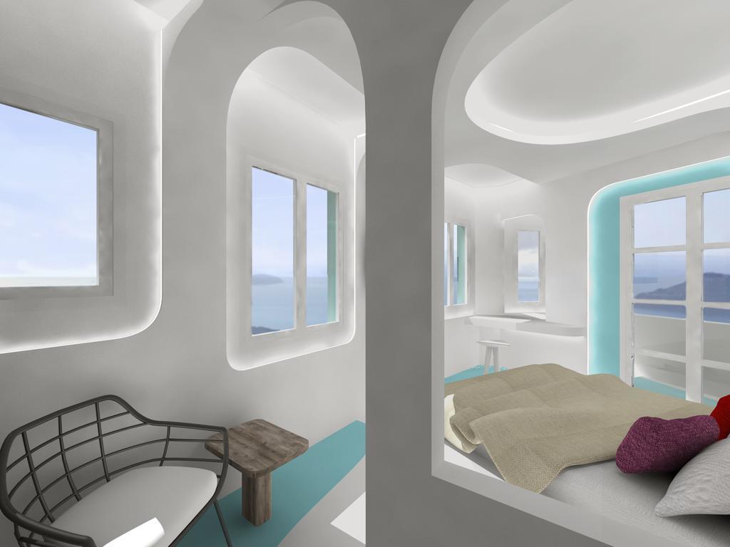 Upper Floor Suite with Outdoor Hot Tub and Caldera View