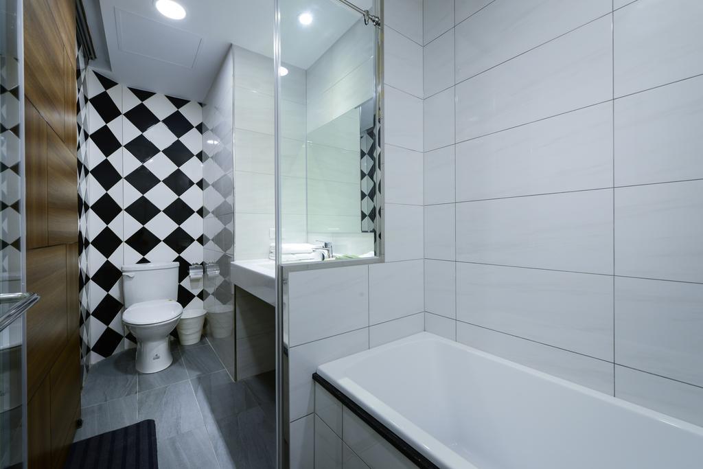 Deluxe Quadruple Room with Balcony and Sea View