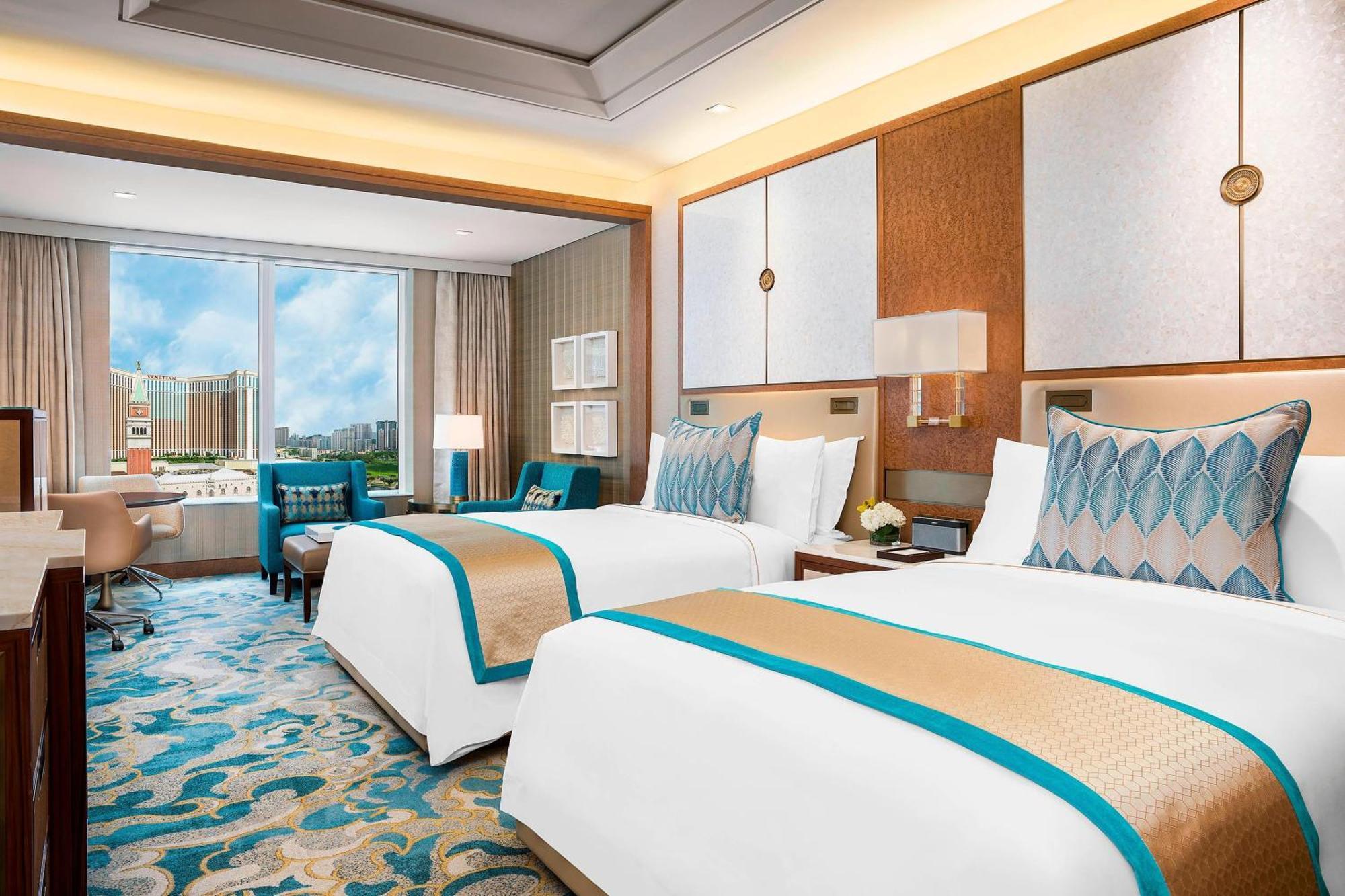 Cotai View Queen, Guest room, 2 Queen, Cotai Strip view