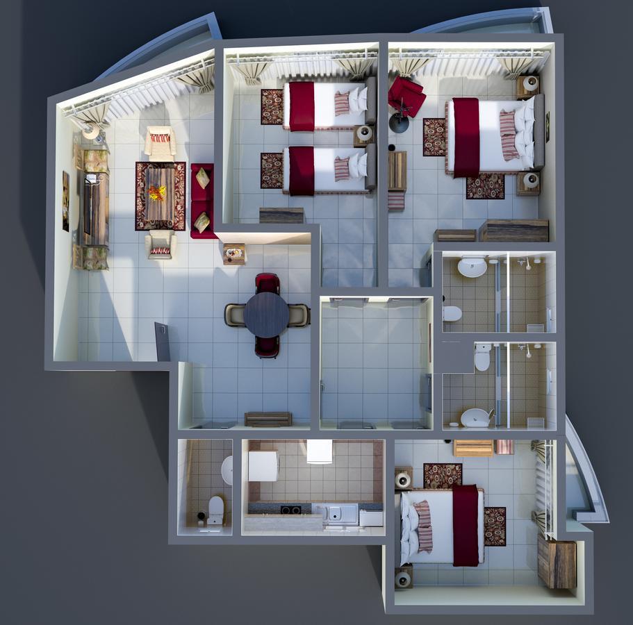 Three-Bedroom Suite