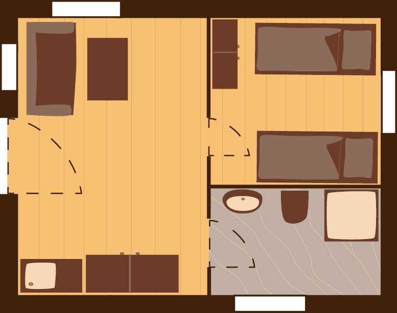 Safari-Comfort-Lodge (excl. park entrance fee)
