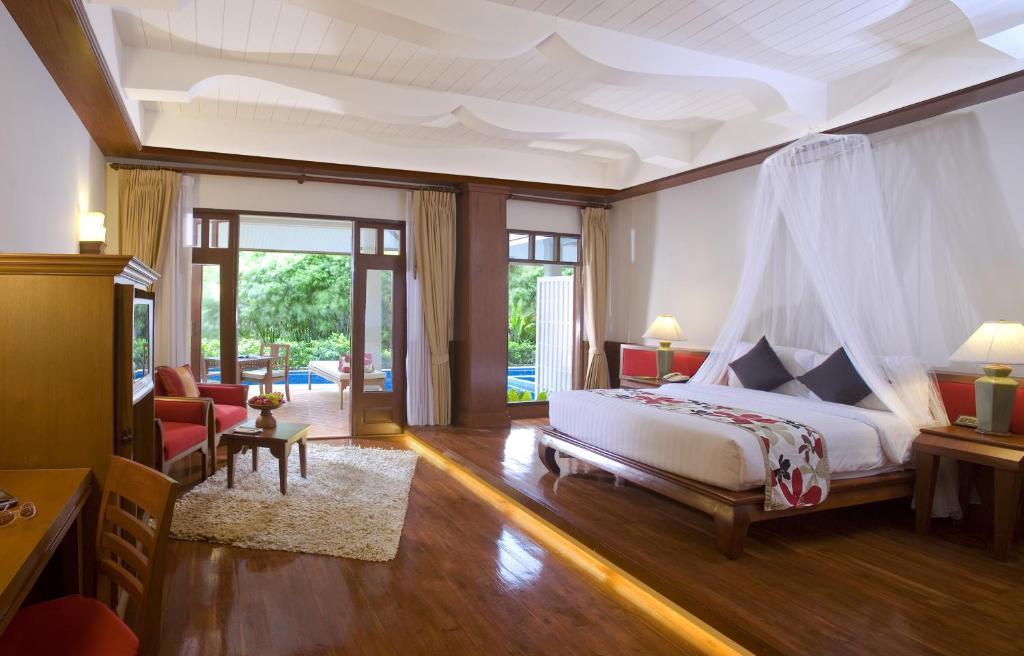 Deluxe Double or Twin Room with Pool Access