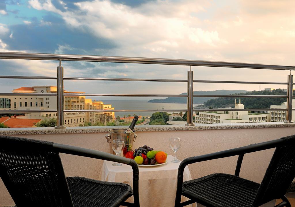 Two-Bedroom Suite with Balcony and Sea View