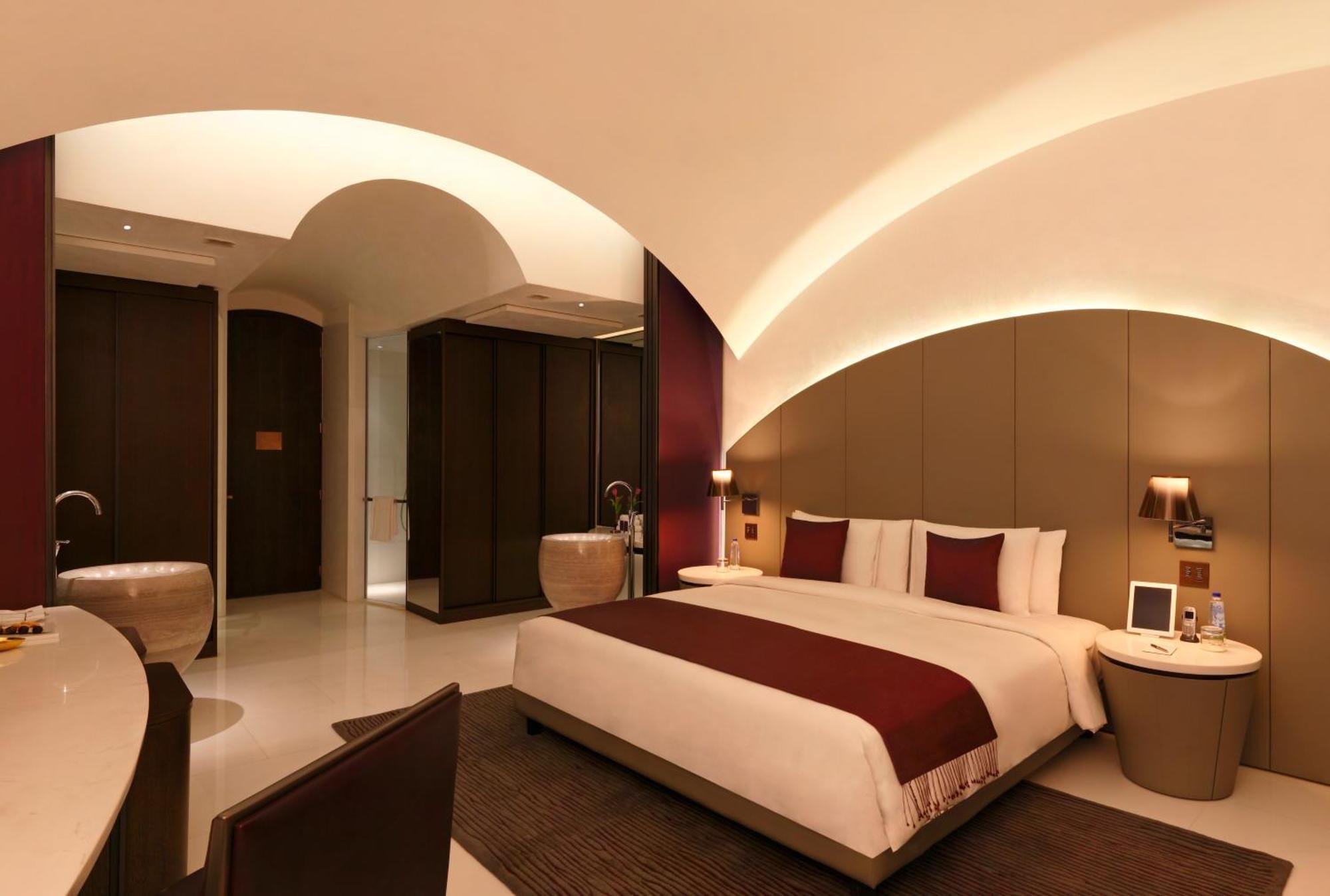The Roseate Suite with Hi-Tea (16:30 to 17:30, Complimentary 30-min spa treatment (per stay for Mon to Thurs and 30% Discount on Spa Treatments on Fri to Sun) Pre Booking of Slot is mandatory, 15% disc on Laundry and Car Services, One Way Airport Tra