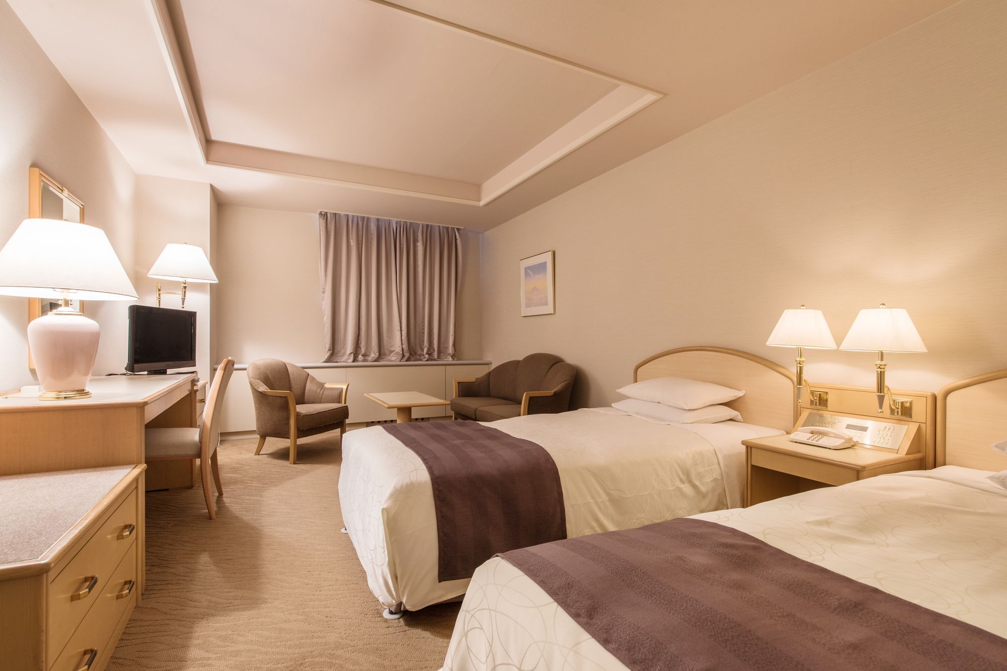 Standard Twin Room with Park View (2 Adults) - Non-Smoking