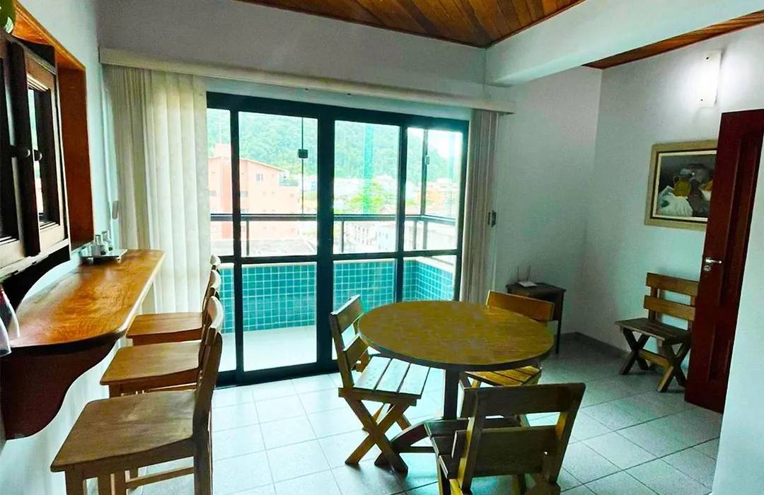 Apto Cobertura Com Area Gourmet E Churrasqueira - Praia Grande Em Ubatuba-1