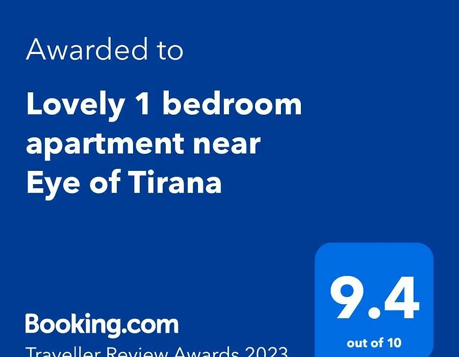 Lovely 1 Bedroom Apartment Near Eye Of Tirana-1