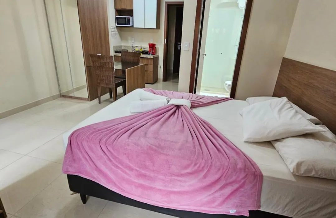The Sun Resort, Shtn Trecho 2, Enxoval De Cama E Banho, Piscina Aquecida, Vaga De Garagem, Academia, Lavanderia, Conveniencia 24H, Wi-Fi, Smart Tv, Quadra De Areia, Recepcao 24H By Rei Dos Flats-1