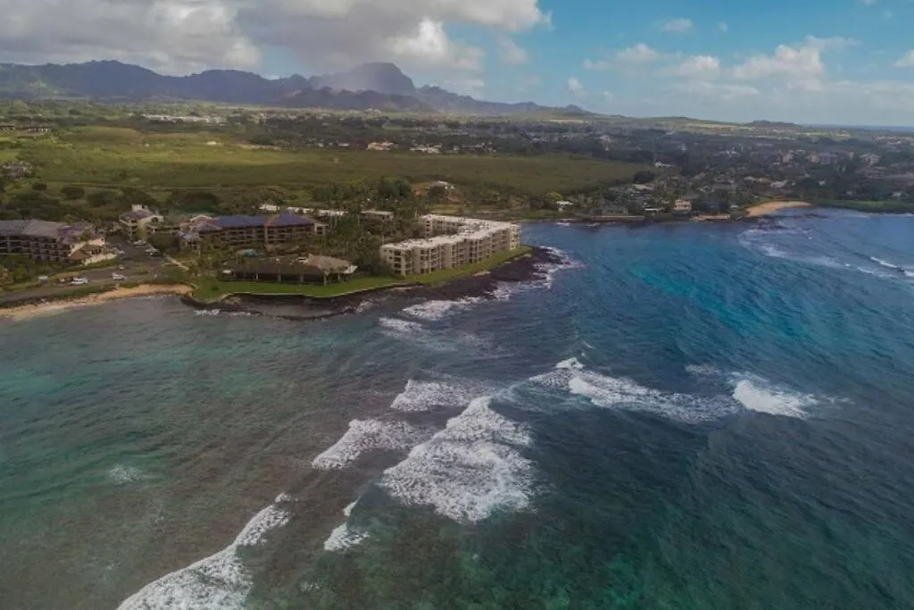 Kuhio Shores- Oceanfront, Ac, Ground Floor-1