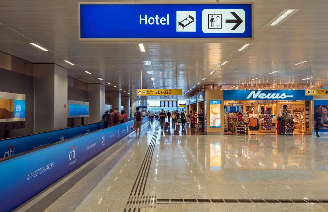 Tryp By Wyndham Sao Paulo Airport - Hotel De Transito Terminal 3 Internacional - Lado Ar - Area Restrita A Passageiros Ja Embarcados E Sem Bagagens Para Despachar - Transit Hotel, Only Carry-On-1
