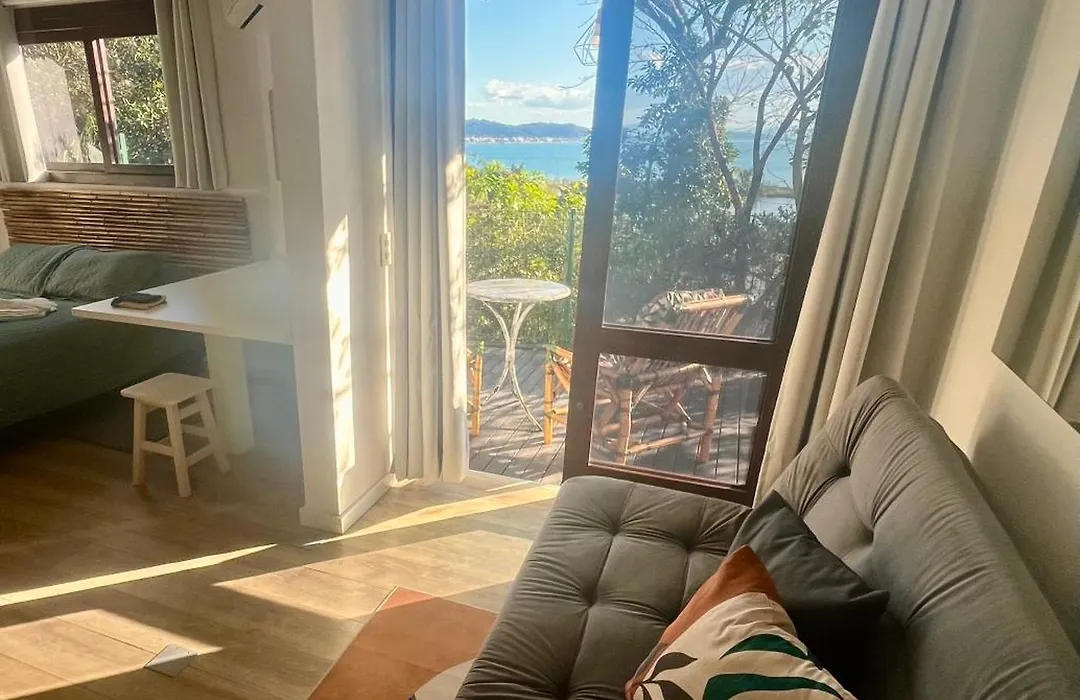 Loft Com Vista Mar Espetacular! - Ponta Das Canas - Prox Lagoinha E Brava-1