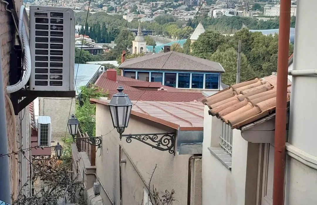 Overlooking Old Tbilisi Nino-1