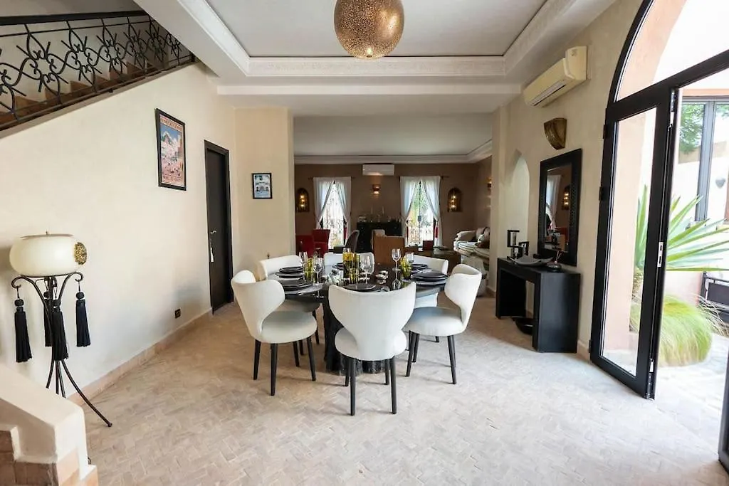Charmante Villa Avec Piscine Privee A 10 Min Du Centre De Marrakech - Famille Uniquement-1