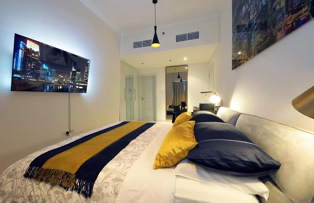 Ahh - Panoramic Marina Views - Stylish 2Br At Damac Heights-1