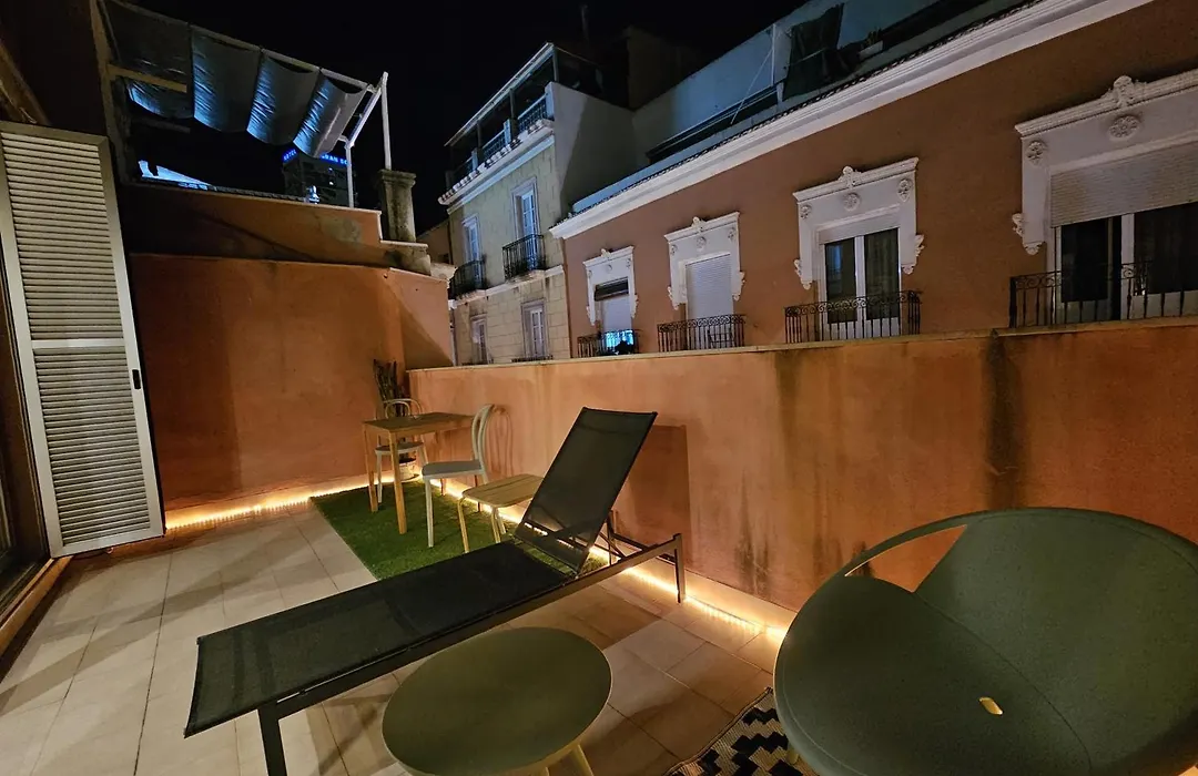 Big Terrace In Private Loft On San Francisco Street-1