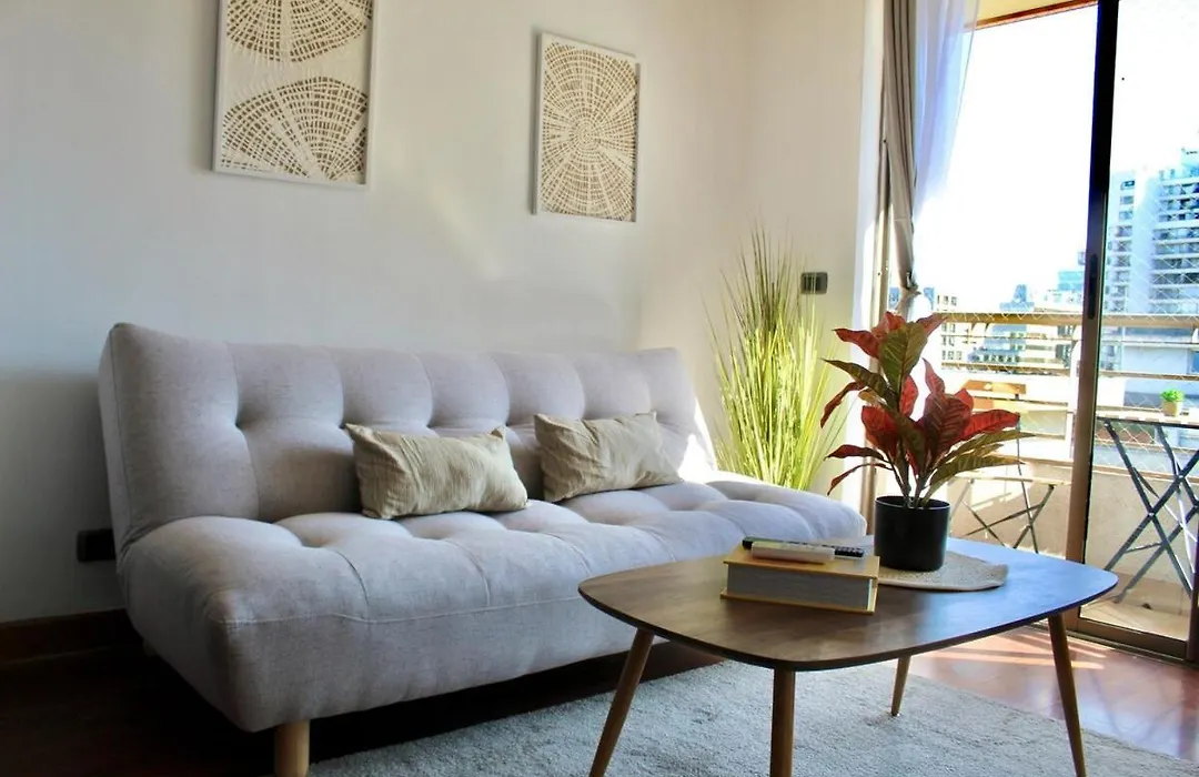 Moderno Departamento Providencia-1