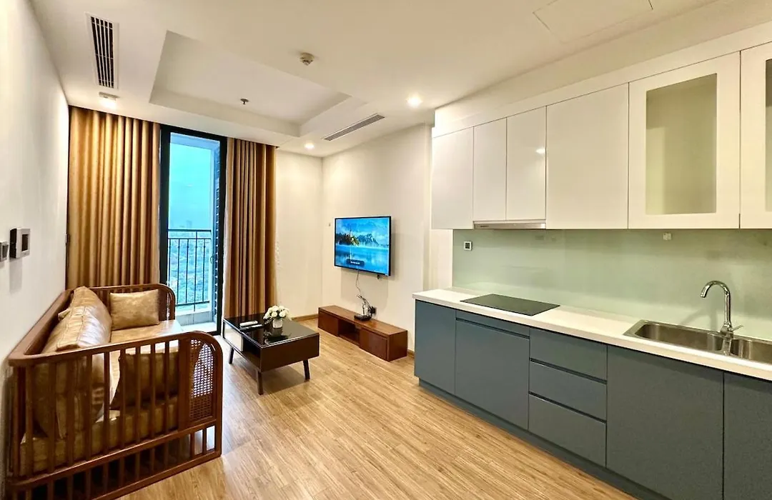 Delux Two Bedroom Apt In Vinhomes Green Bay Near Marriott And Keangnam-1