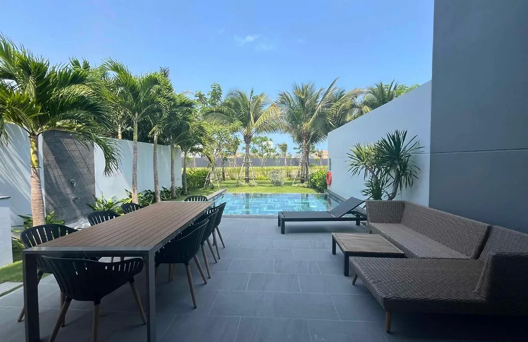 2-Min From Private Beach Sanctuary Villa Ho Tram-1