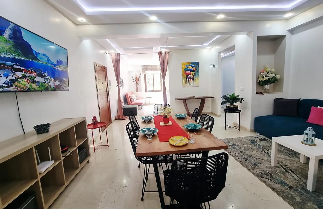 Happy Family Stay With Garden View Casablanca-1