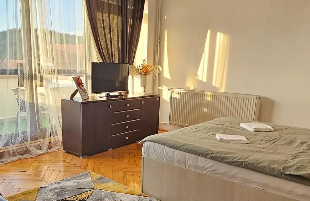 Apartment Zarnesti City Centre Vmp Free Parking-1