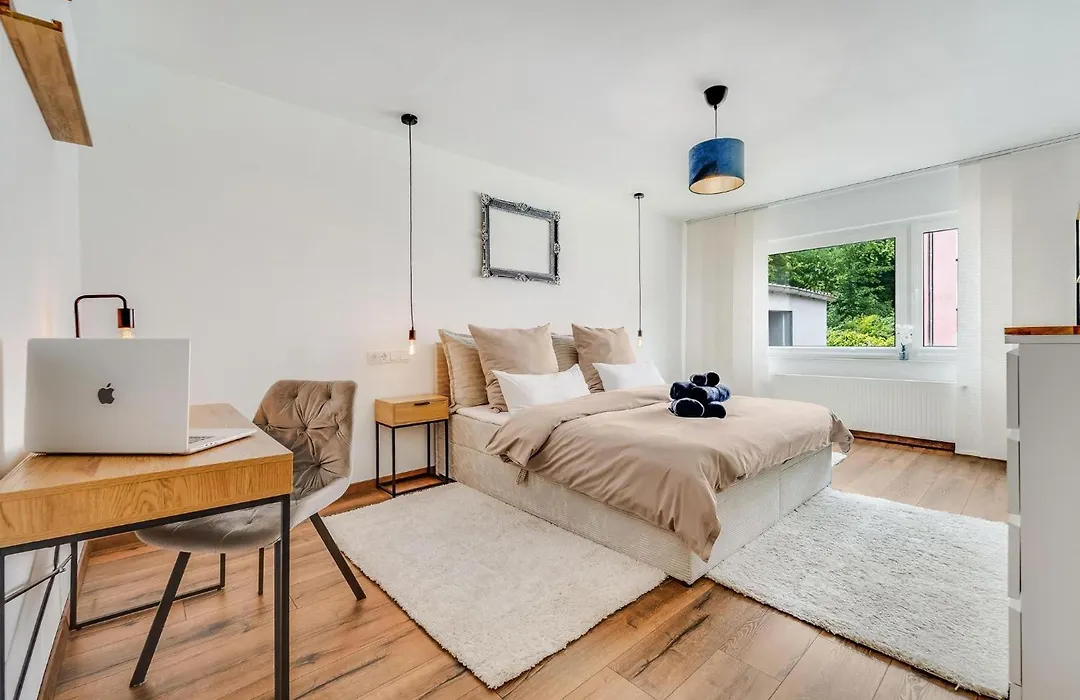 Noble Supreme Suite 80M2 Kamin & Designkueche - Zentrumsnah Essen-1