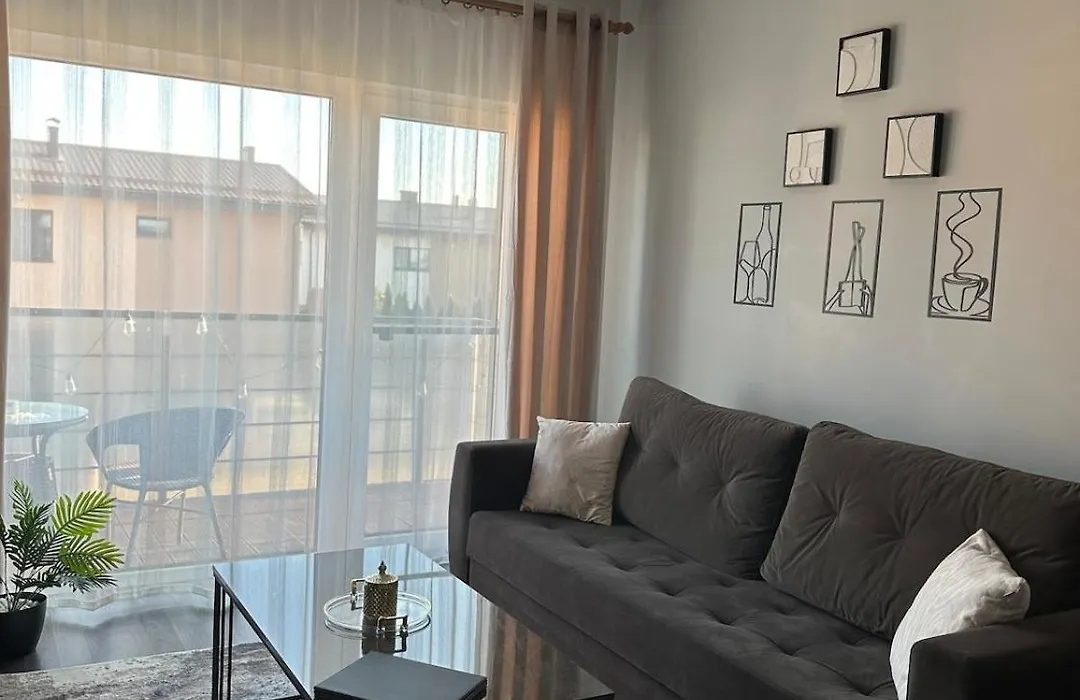 Modern Apartment With Balcony-1