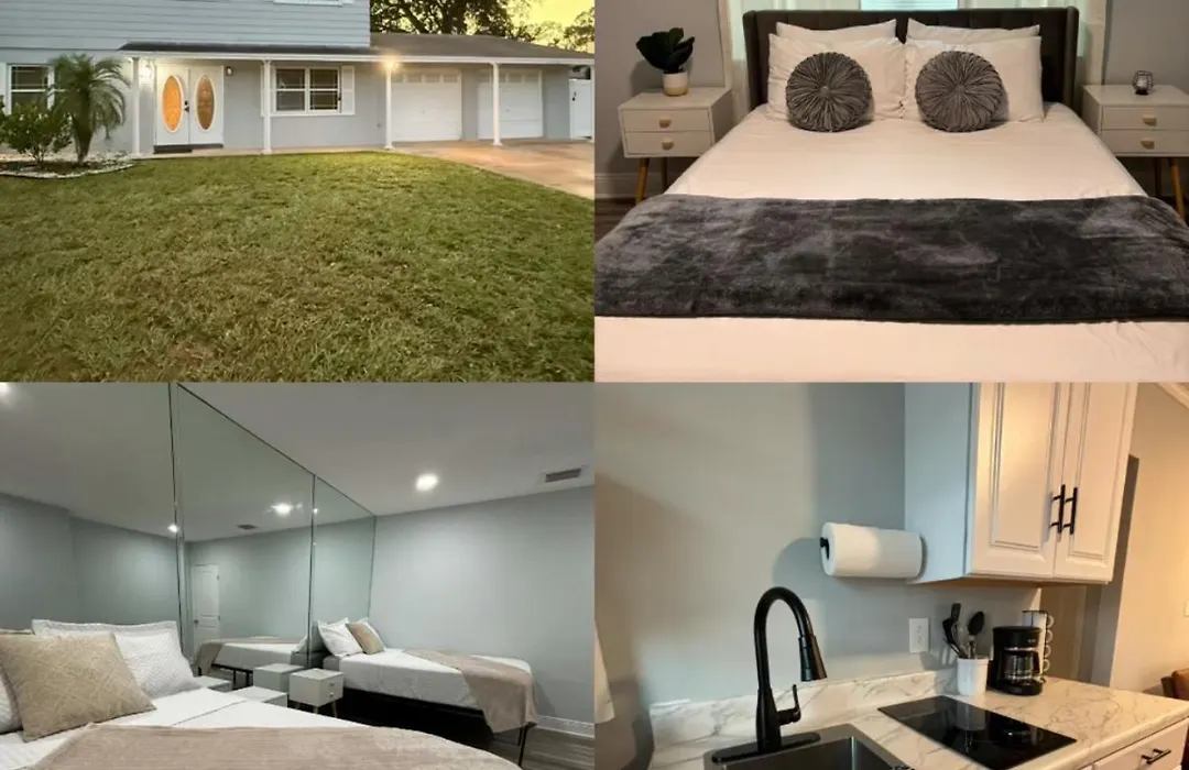 Bright 2Br- Near Busch Gardens & Tampa Fun-1