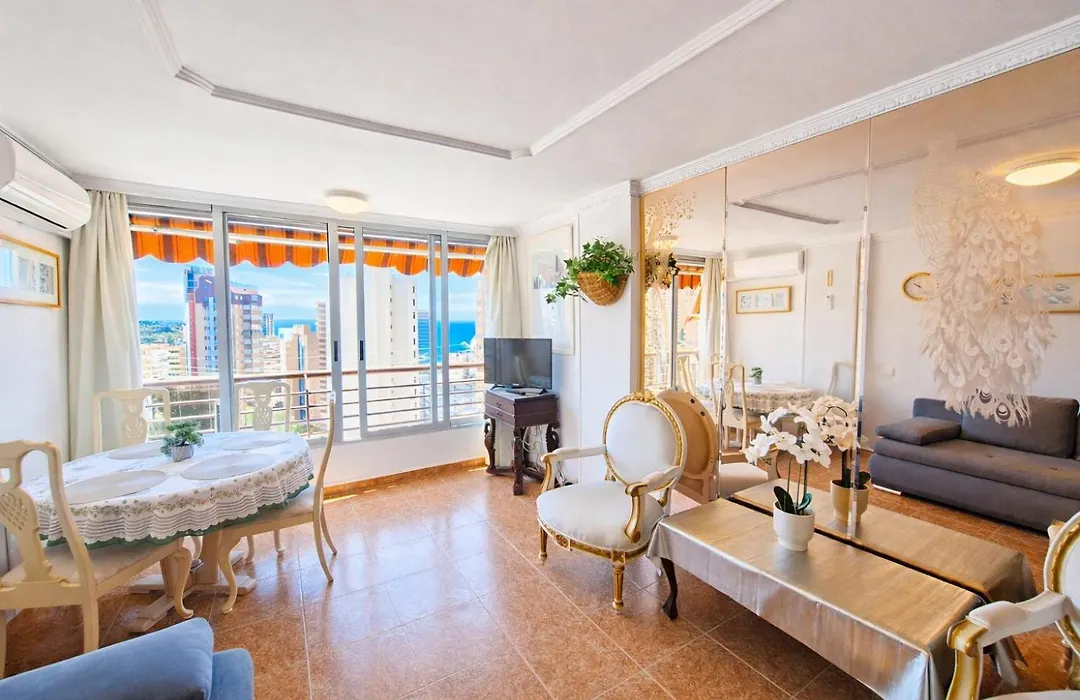 Apartment Sea View II In Rincon De Loix -Free Parking, Wi-Fi, Pool, New Air Conditioning-1