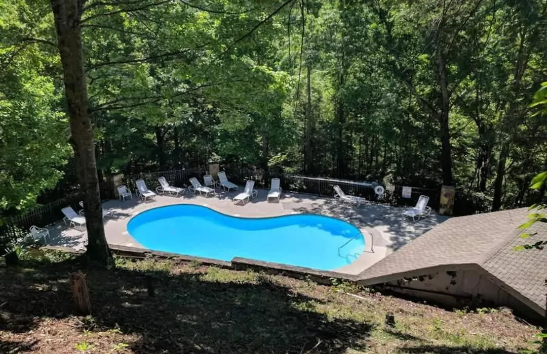 Woods Child Cabin By Beyond Expectation W Hot Tub-1