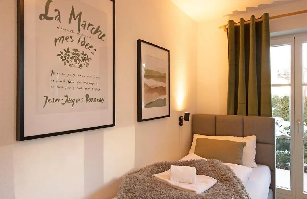 Ruhige Chalet-Style Suite Am Kurpark Neben Der Therme-1
