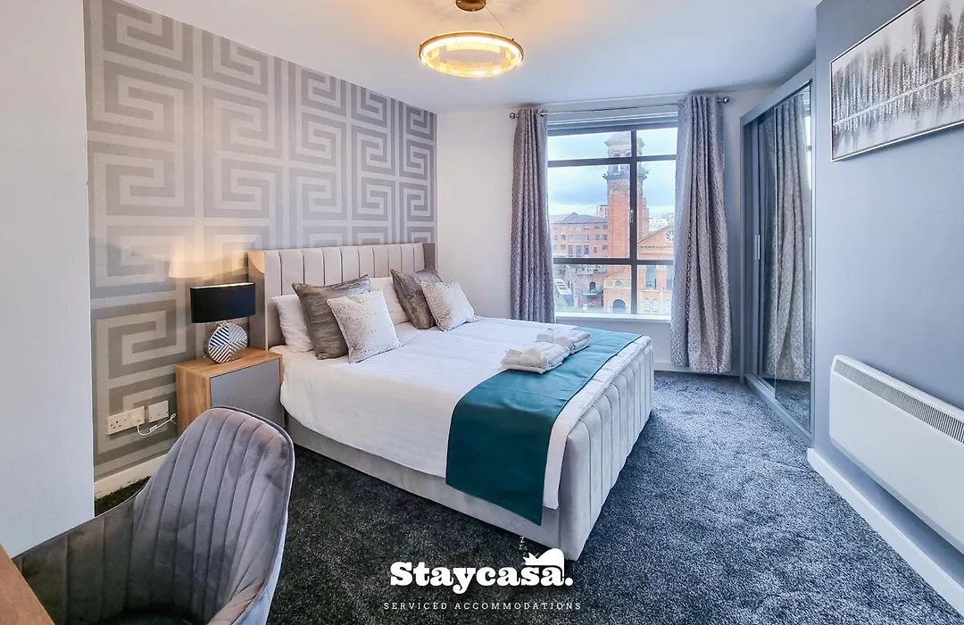 Luxury Deansgate Apt Canal View & Free Parking-1