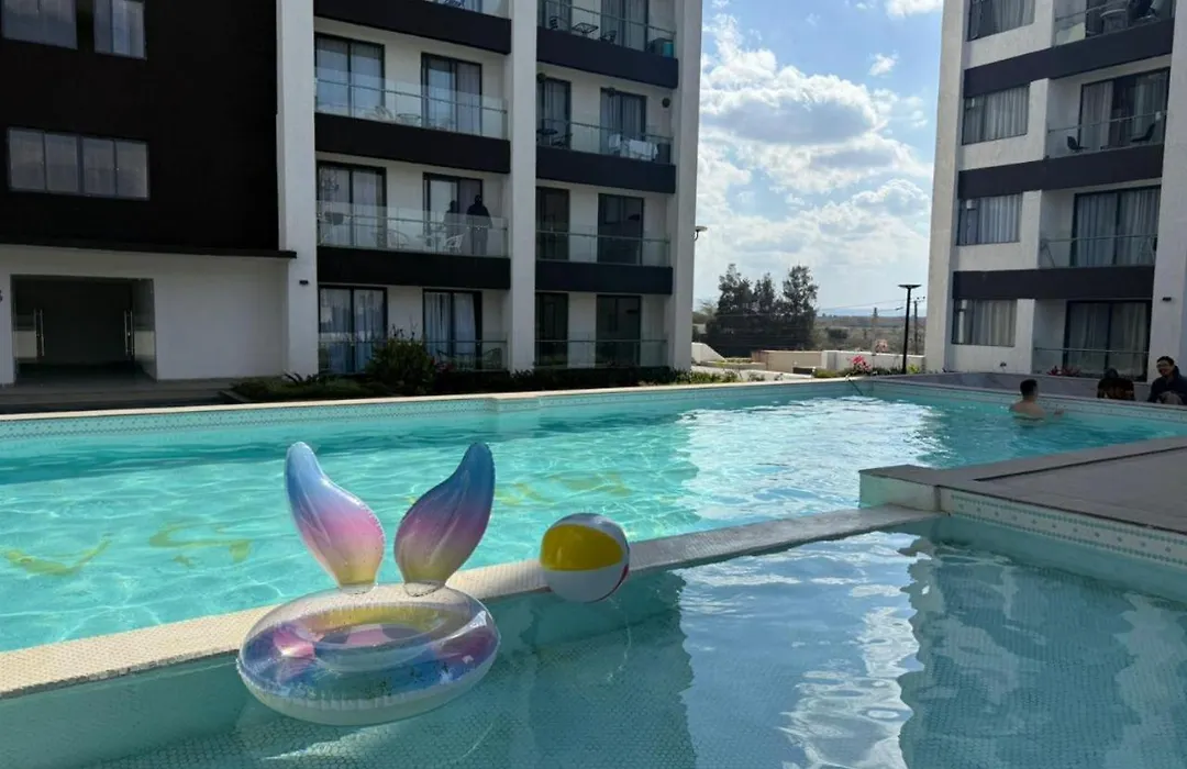 1Br Luxury Suites Near Jkia Sgr With Pool Gym Cityview-1