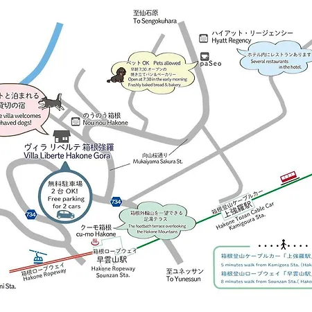 Villa Liberte Hakone Gora-3