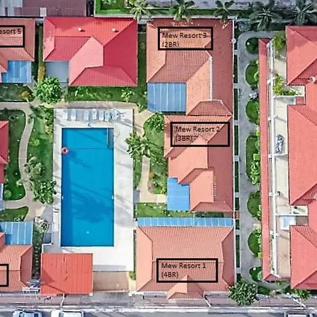 Resort 3-2Br Huge Pool, Bbq, 300M-Beach, 8 Mins To Walking Street-3