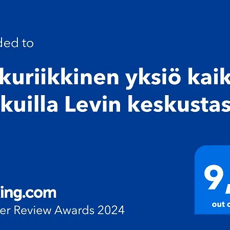 Pikkuriikkinen Yksioe Kaikilla Herkuilla Levin Keskustassa-3