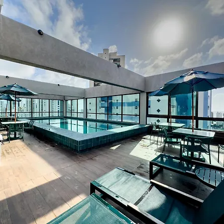 Flat Em Boa Viagem Rooftop 470 Conforto E Localizacao Privilegiada-2